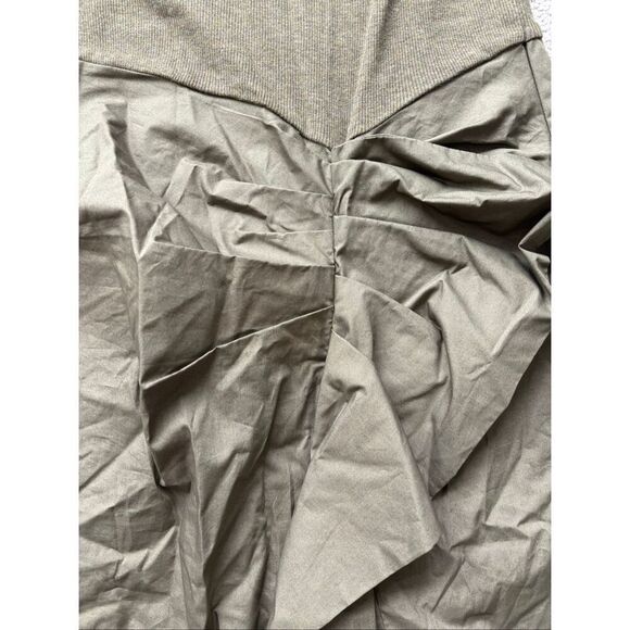 NWT Ulla Johnson Isabella Cotton Midi Dress in Military Melange Sz Small, $465 - Picture 7 of 11